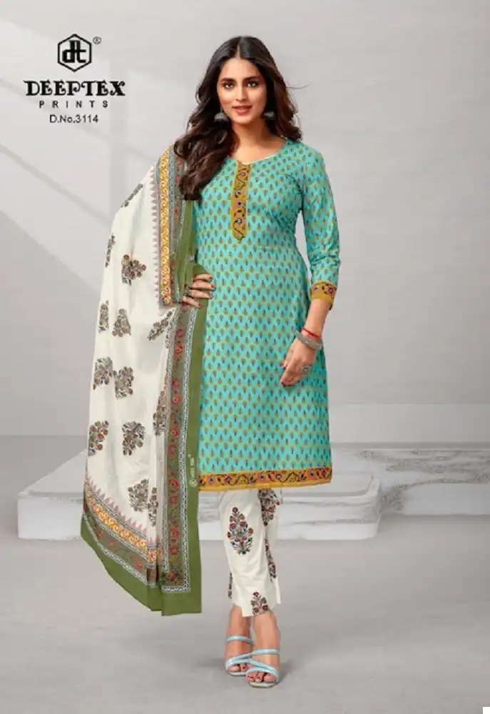 Deeptex Chiefguest Vol 31 Lawn Cotton Wholesale Salwar Suit Catalog - Image 2