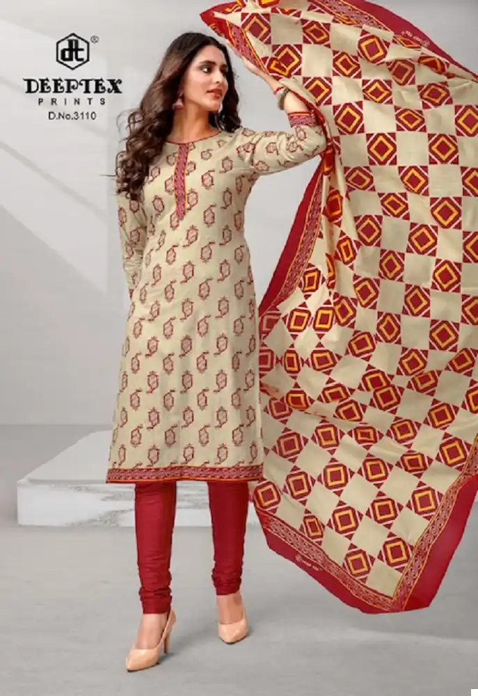 Deeptex Chiefguest Vol 31 Lawn Cotton Wholesale Salwar Suit Catalog - Image 9