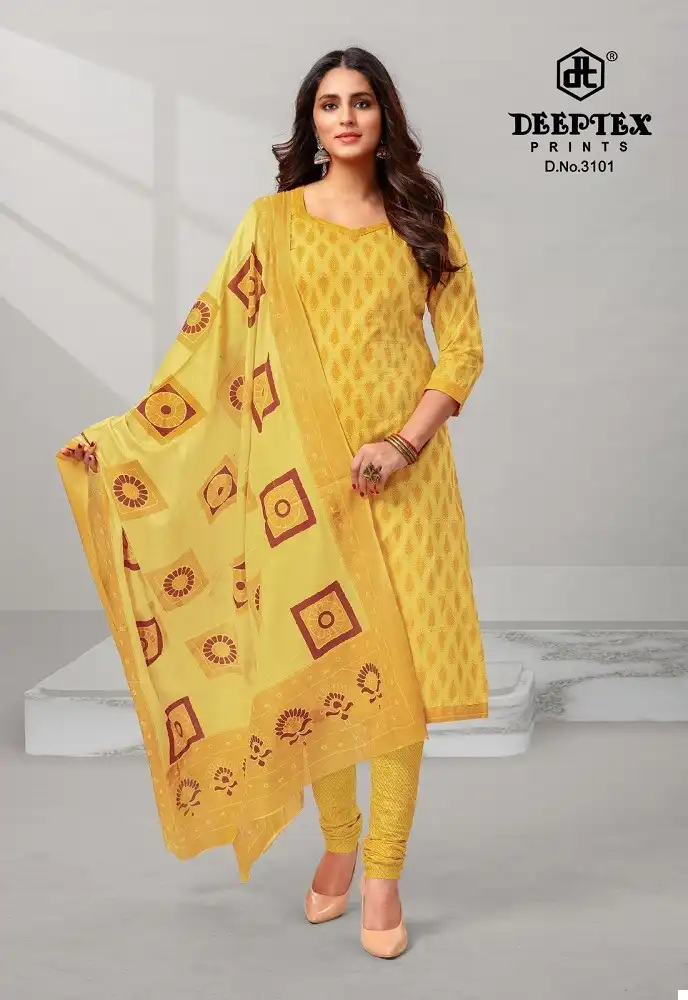Deeptex Chiefguest Vol 31 Lawn Cotton Wholesale Salwar Suit Catalog - Image 6