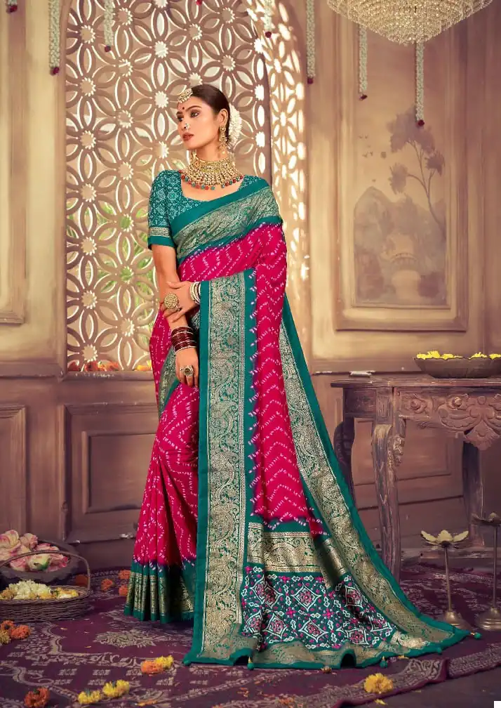 Mahamani Ektara Vol 2 Heavy Tusser Dola Silk Wholesale Saree Catalog — Wholesale Sarees, MPA wholesale from Surat - Gallery Image 6