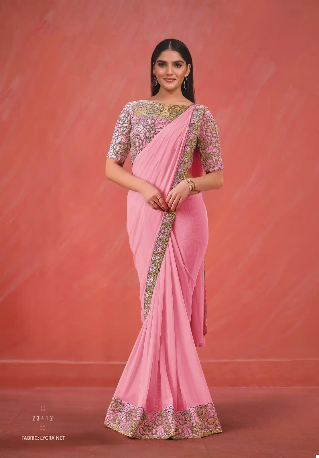 Mahotsav Elegancia Crepe Silk Wholesale Designer Saree Catalog - Image 12