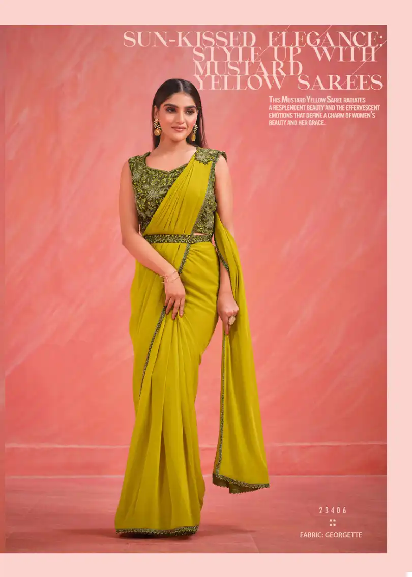 Mahotsav Elegancia Crepe Silk Wholesale Designer Saree Catalog - Image 9