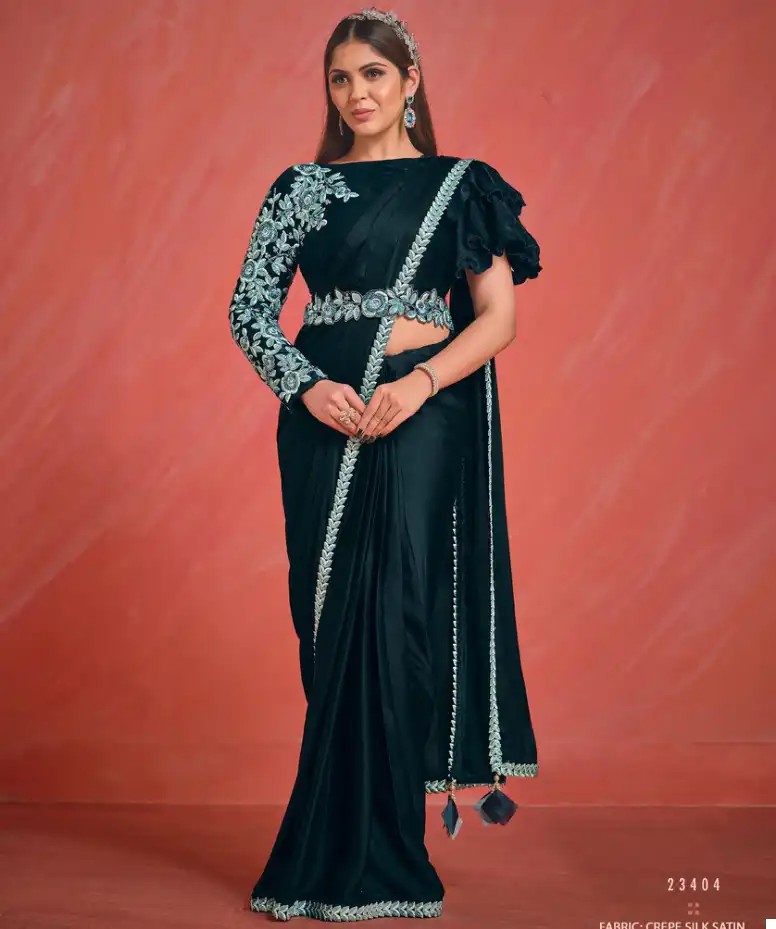 Mahotsav Elegancia Crepe Silk Wholesale Designer Saree Catalog