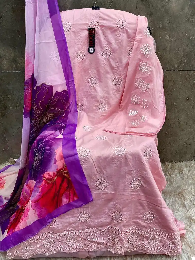 Hoor Tex HT-128 Heavy Cotton Wholesale Pakistani Suit - Image 2