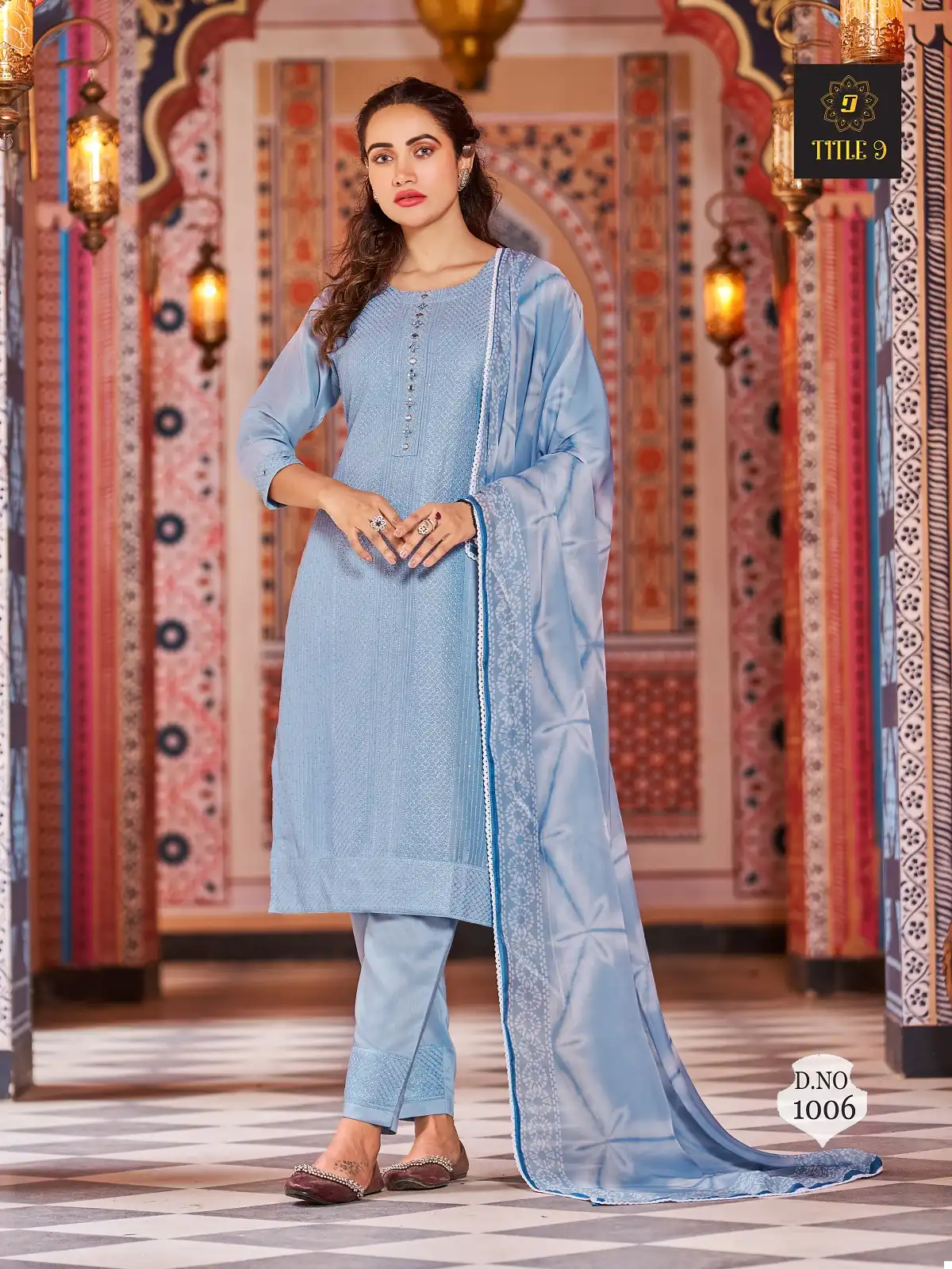 Banwery Inaya Pure Rasian Silk Wholesale Readymade Suits Catalog — Wholesale Salwar Suits, Banwery wholesale from Surat - Gallery Image 4