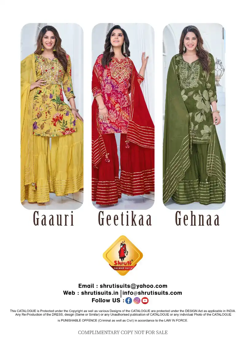 Shruti Suit Jashn Vol 2 Pure Viscose Wholesale Designer Readymade Salwar Suit Catalog — Wholesale Salwar Suits, MPA wholesale from Surat — view 4