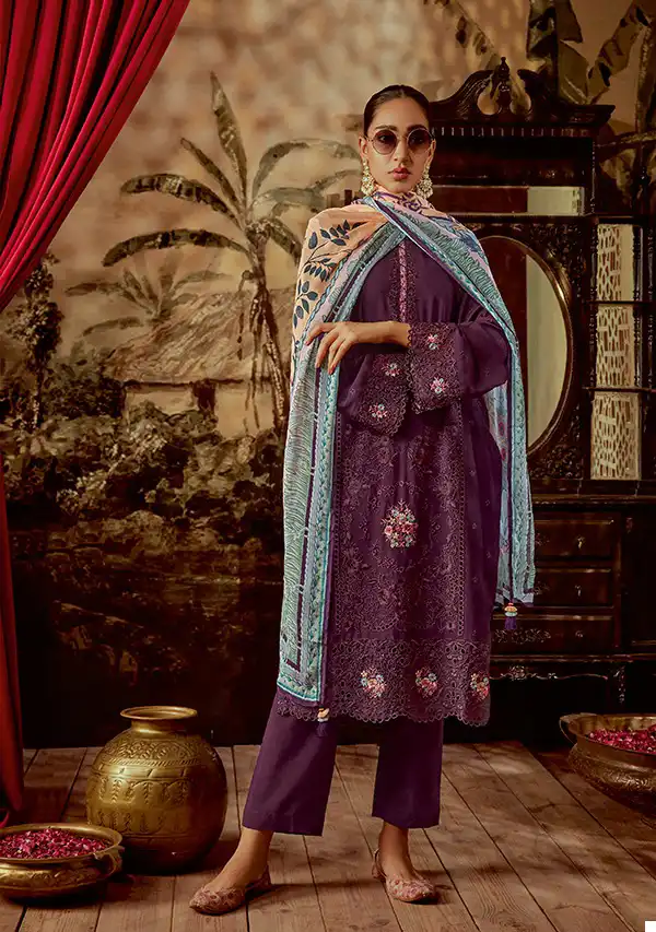 Kimora Janab Modali Silk Wholesale Designer Salwar Suit Catalog — Wholesale Salwar Suits, MPA wholesale from Surat - Gallery Image 5