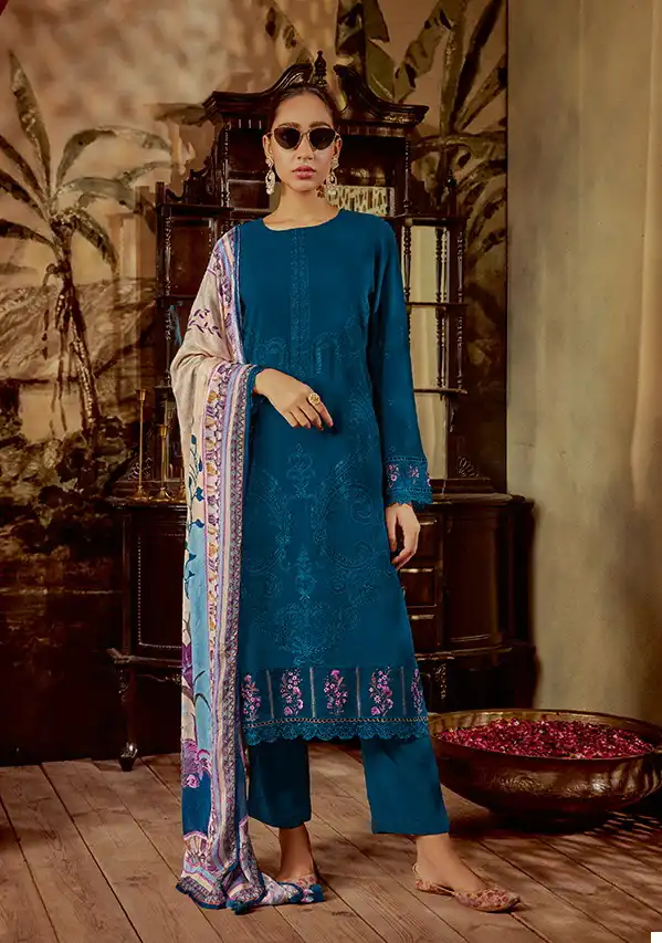 Kimora Janab Modali Silk Wholesale Designer Salwar Suit Catalog — Wholesale Salwar Suits, MPA wholesale from Surat - Gallery Image 6