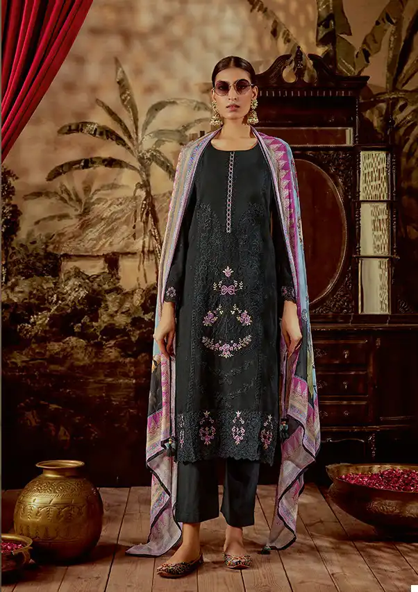 Kimora Janab Modali Silk Wholesale Designer Salwar Suit Catalog — Wholesale Salwar Suits, MPA wholesale from Surat - Gallery Image 8