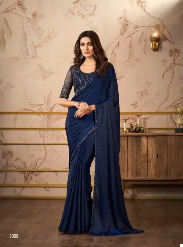 Anmol Kaina Satin Organza Wholesale Designer Saree Catalog — Wholesale Sarees, MPA wholesale from Surat - Gallery Image 14