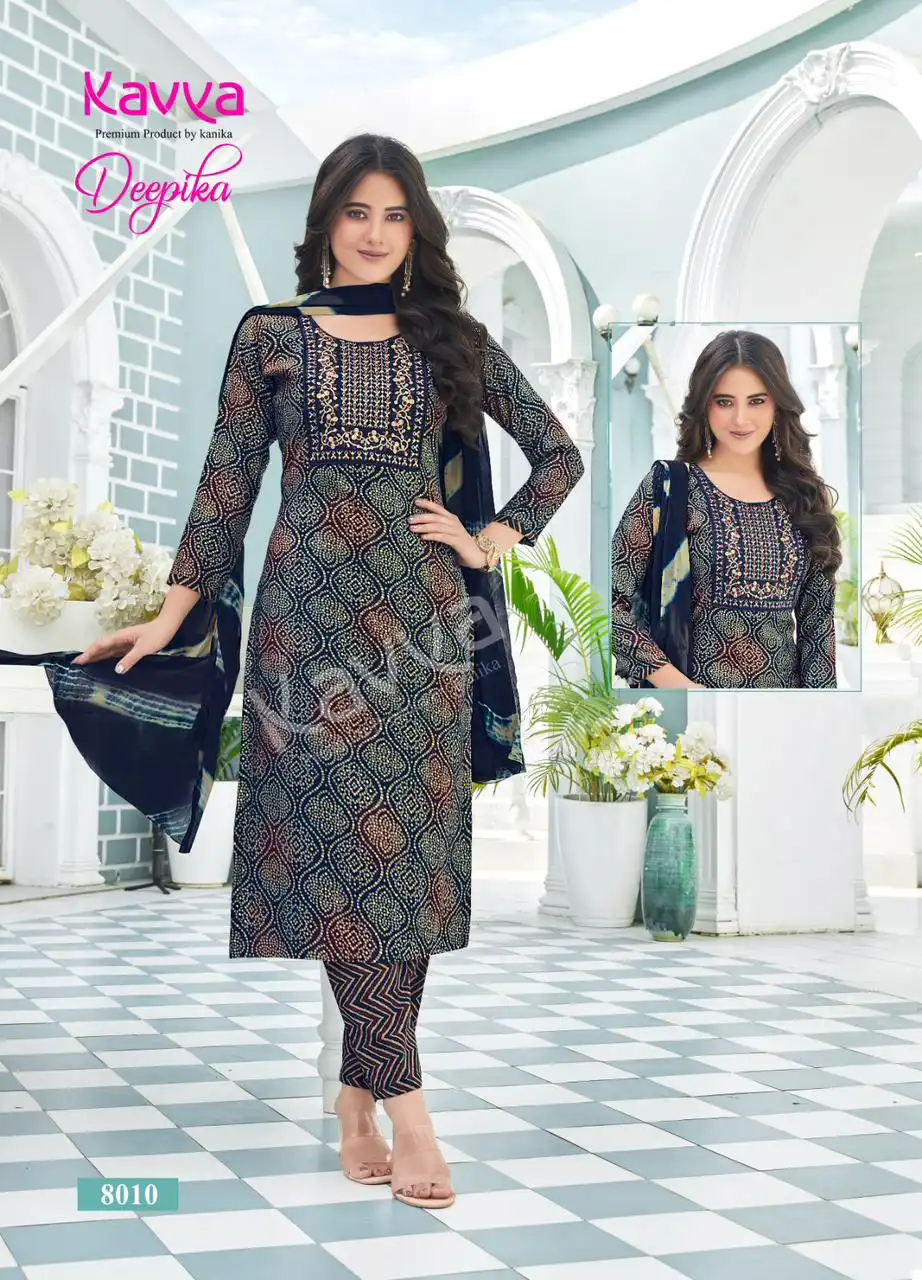 Kavya Deepika Vol 8 Premium Quality Capsule Wholesale Readymade Salwar Suit Catalog — Wholesale Salwar Suits, MPA wholesale from Surat - Gallery Image 4