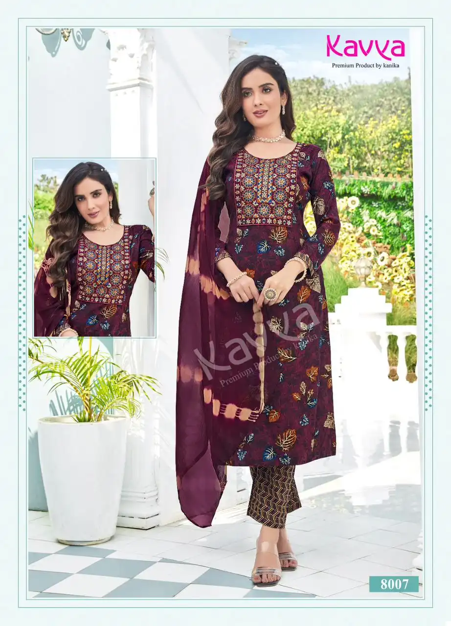 Kavya Deepika Vol 8 Premium Quality Capsule Wholesale Readymade Salwar Suit Catalog — Wholesale Salwar Suits, MPA wholesale from Surat - Gallery Image 5
