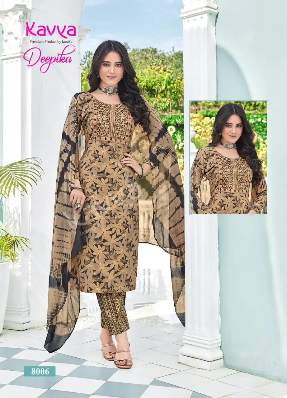 Kavya Deepika Vol 8 Premium Quality Capsule Wholesale Readymade Salwar Suit Catalog — Wholesale Salwar Suits, MPA wholesale from Surat - Gallery Image 8