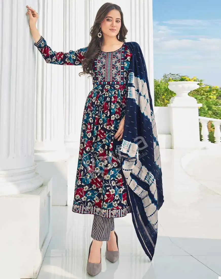 Kavya Zeenat Vol 6 Capsule Foil Print Wholesale Readymade Salwar Suit Catalog