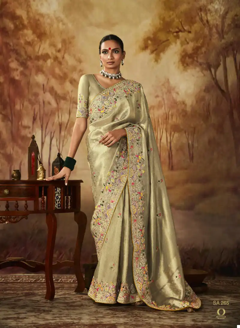 Kimora Kohinoor Pure Banarasi Kanjivaram Silk Wholesale Sarees Catalog — Wholesale Sarees, Kimora wholesale from Surat - Gallery Image 10