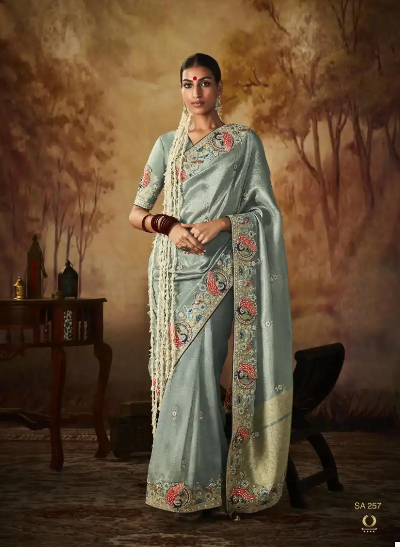 Kimora Kohinoor Pure Banarasi Kanjivaram Silk Wholesale Sarees Catalog — Wholesale Sarees, Kimora wholesale from Surat - Gallery Image 2
