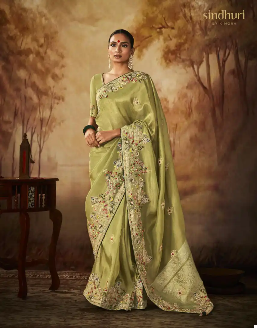 Kimora Kohinoor Pure Banarasi Kanjivaram Silk Wholesale Sarees Catalog — Wholesale Sarees, Kimora wholesale from Surat - Gallery Image 3