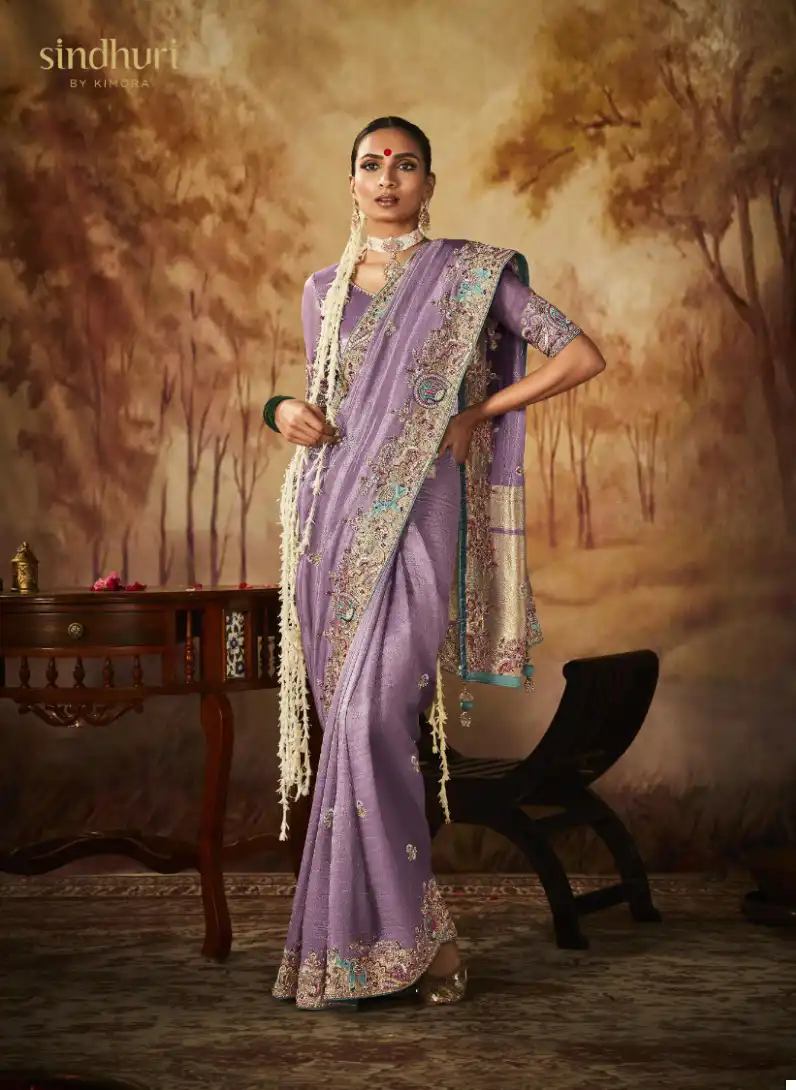 Kimora Kohinoor Pure Banarasi Kanjivaram Silk Wholesale Sarees Catalog — Wholesale Sarees, Kimora wholesale from Surat - Gallery Image 7