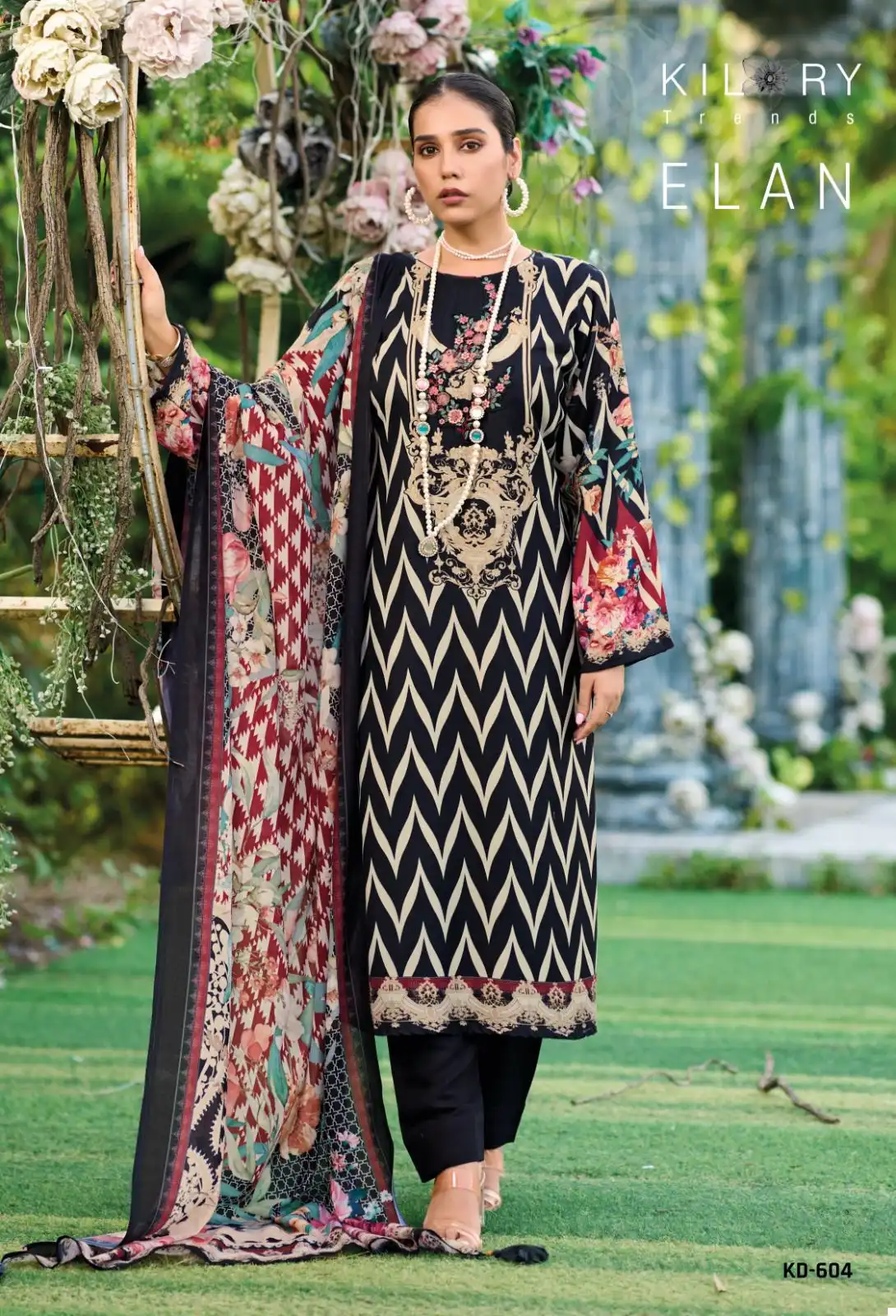 Kilory Elan Pure Pashmina Wholesale Winter Suits Catalog — Wholesale Salwar Suits, MPA wholesale from Surat - Gallery Image 4