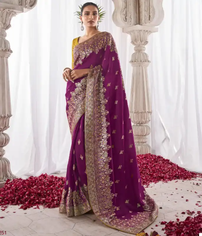 Kimora Asiana Kora Silk Wholesale Designer Saree Catalog — Wholesale Sarees, MPA wholesale from Surat — view 1
