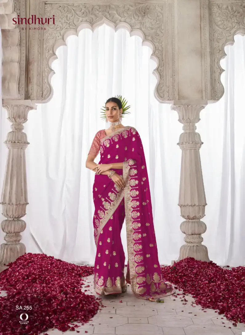 Kimora Asiana Kora Silk Wholesale Designer Saree Catalog — Wholesale Sarees, MPA wholesale from Surat - Gallery Image 6
