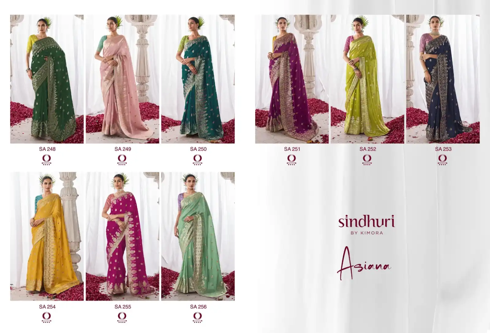 Kimora Asiana Kora Silk Wholesale Designer Saree Catalog — Wholesale Sarees, MPA wholesale from Surat — view 12