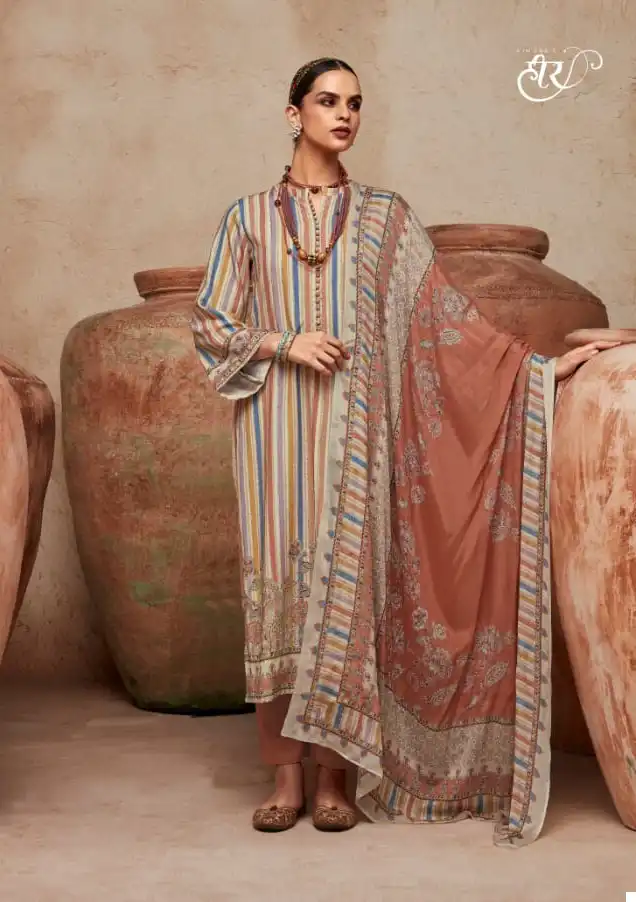 Kimora Laila Pure Cotton Satin Wholesale Fancy Salwar Suit Catalog — Wholesale Salwar Suits, MPA wholesale from Surat - Gallery Image 3
