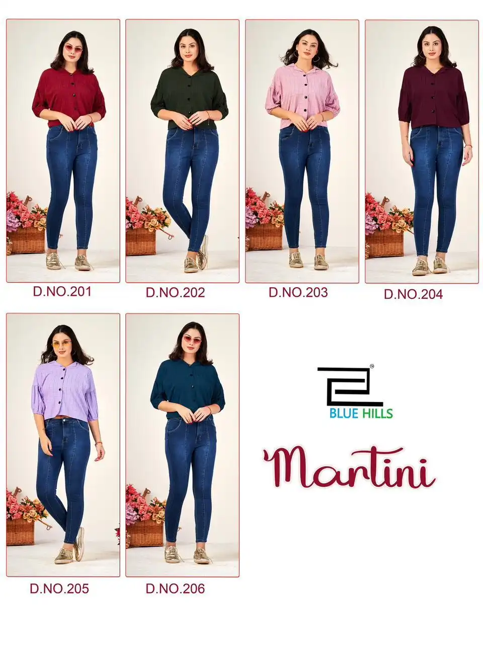 Blue Hills Martini Heavy Bsy Self Cheks Pattern Wholesale Shirts Catalog — Wholesale Kurtis, Blue Hills wholesale from Surat — view 7