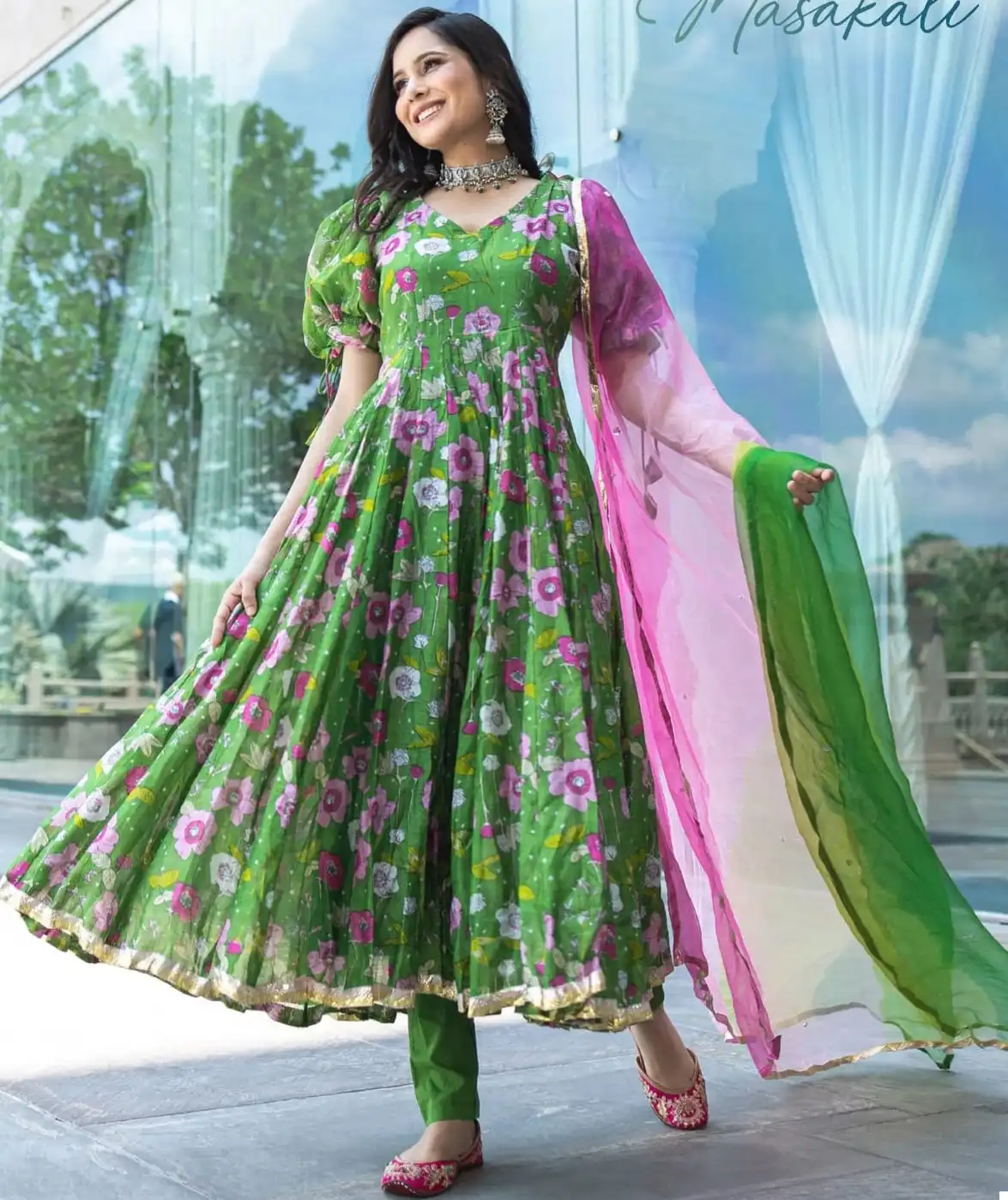 VE Masakali Vol 03 Soft Chanderi Silk Wholesale Gown Catalog