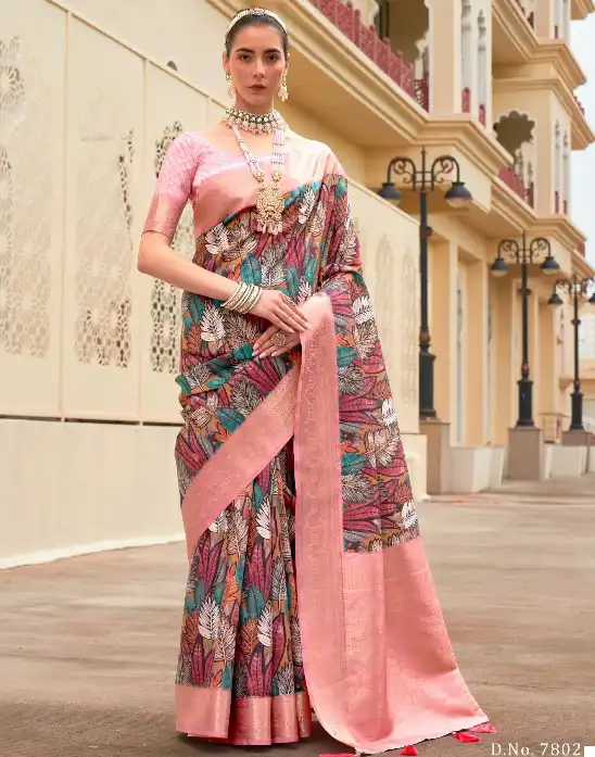 Pankh Mohini Digital Printed Wholesale Sarees Catalog