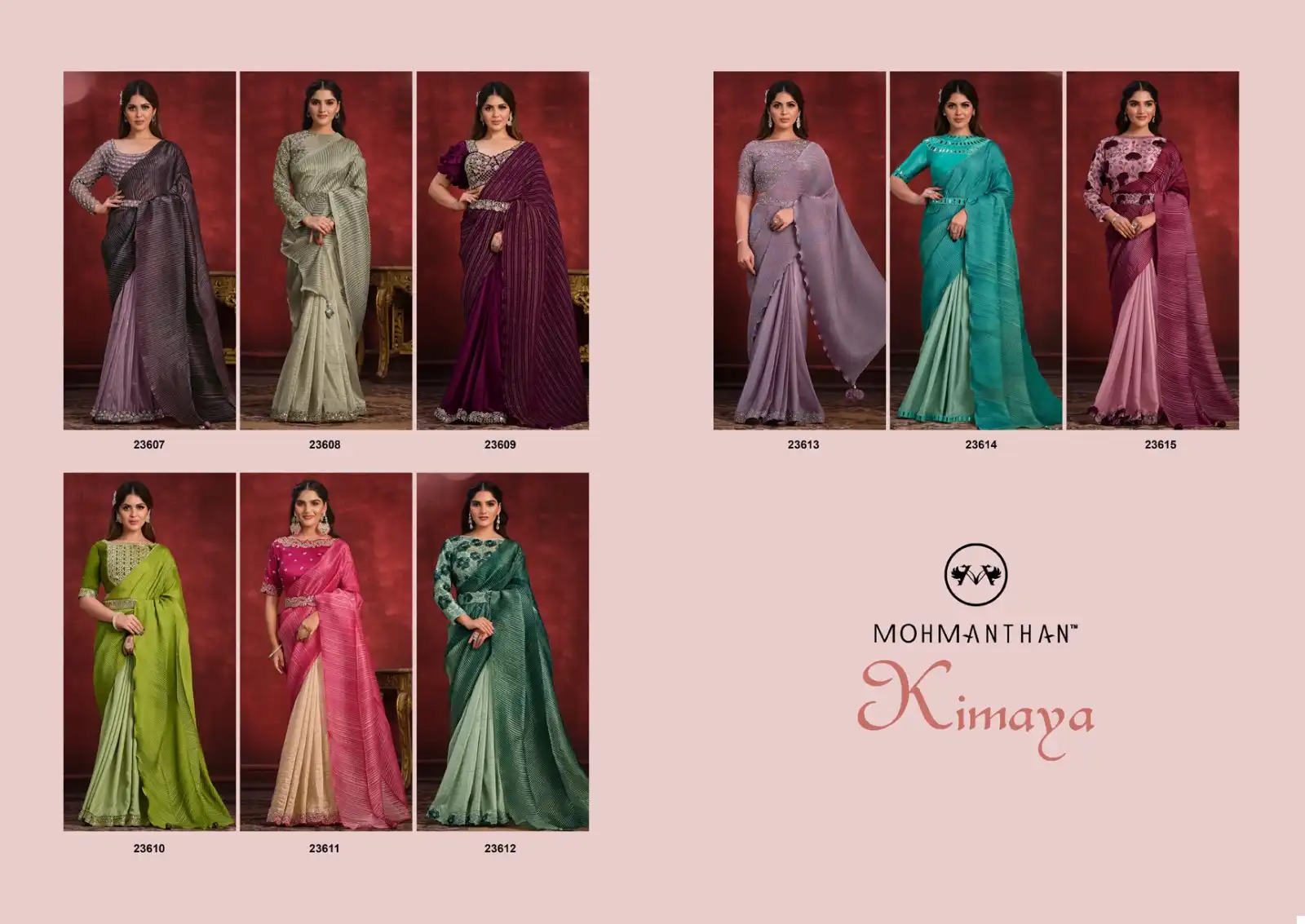 Mahotsav Kimaya Silk Wholesale Party Wear Saree Catalog — Wholesale Sarees, MPA wholesale from Surat — view 11