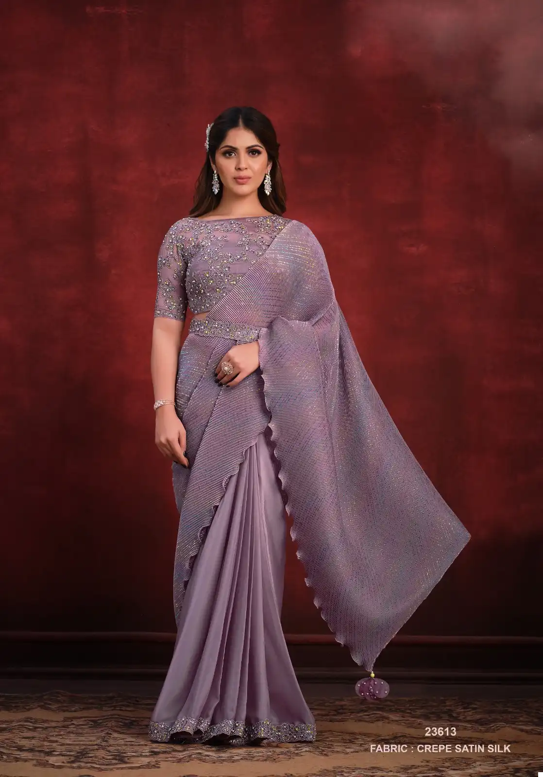 Mahotsav Kimaya Silk Wholesale Party Wear Saree Catalog — Wholesale Sarees, MPA wholesale from Surat - Gallery Image 5