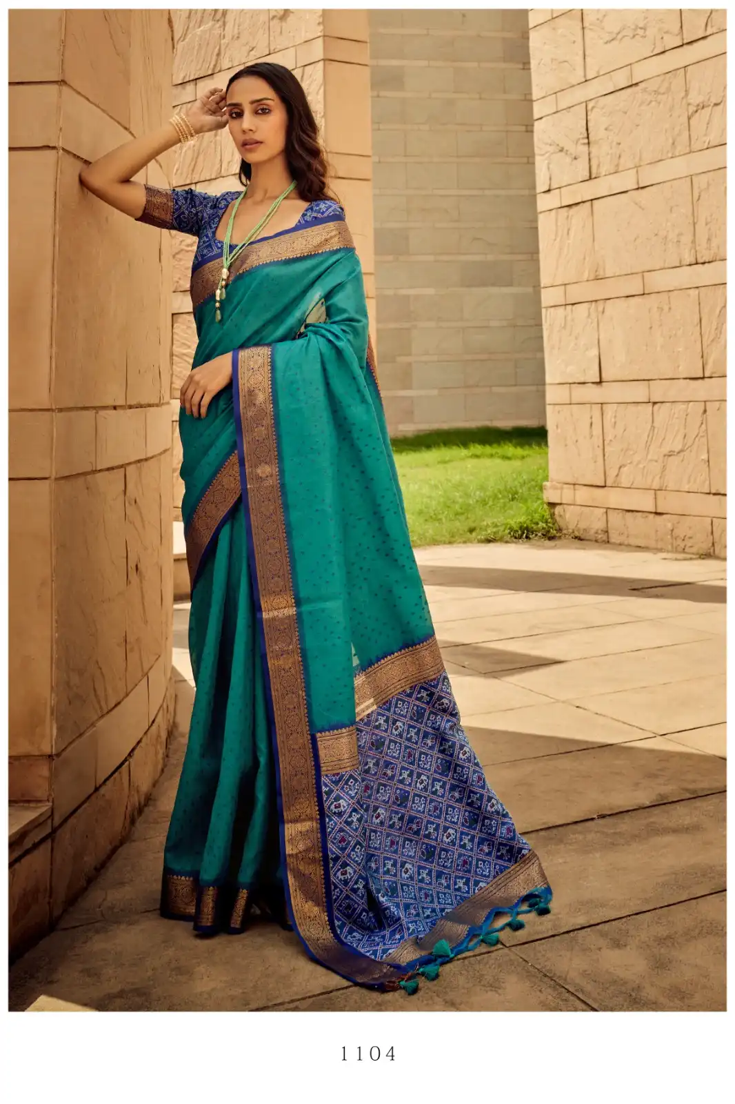 RR Fashion Narchy Silk Handloom Weaving Silk Wholesale Saree Catalog — Wholesale Sarees, MPA wholesale from Surat - Gallery Image 4