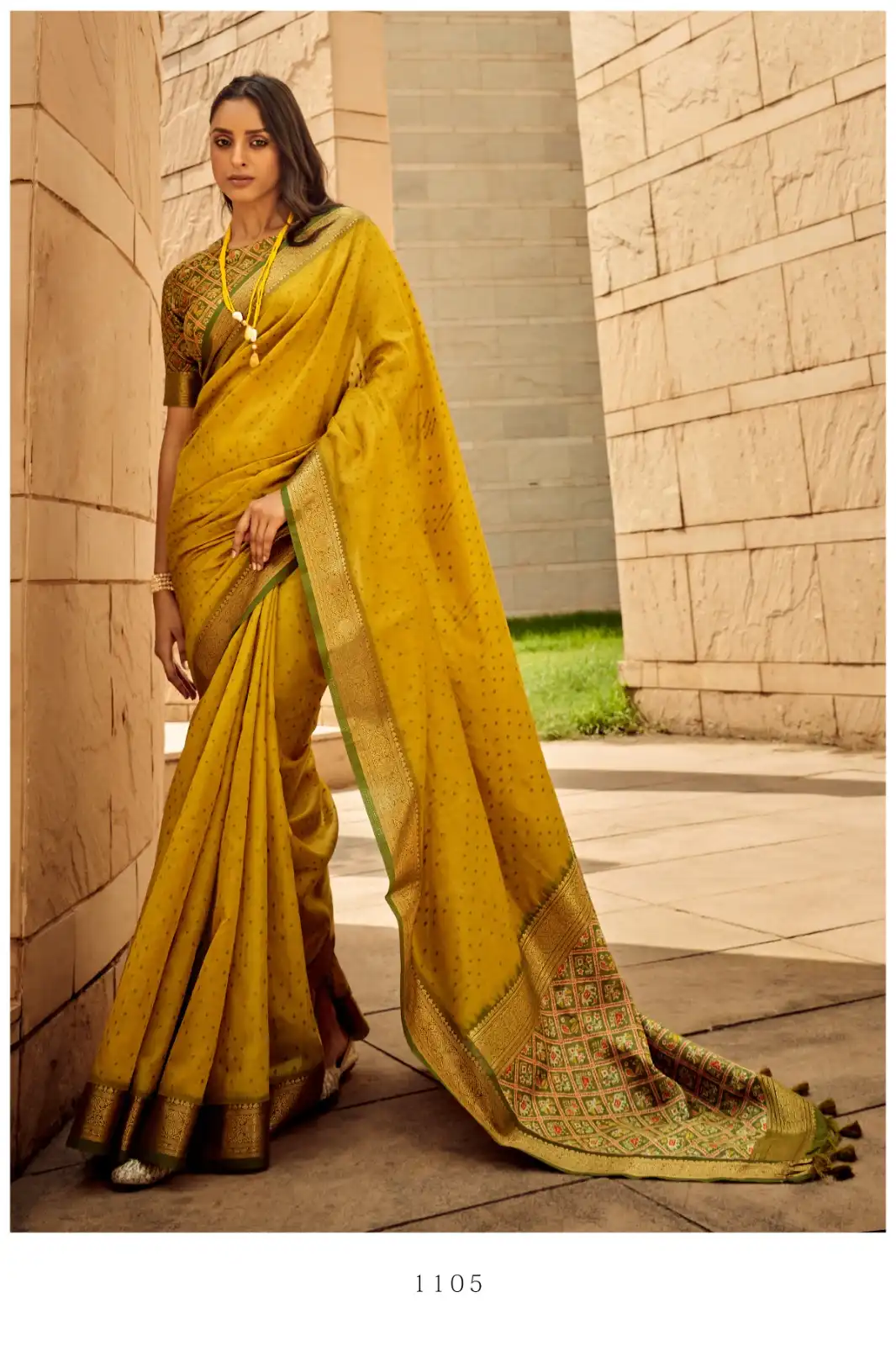 RR Fashion Narchy Silk Handloom Weaving Silk Wholesale Saree Catalog — Wholesale Sarees, MPA wholesale from Surat - Gallery Image 2