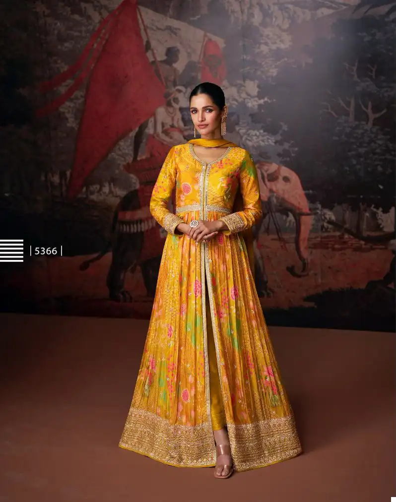 Sayuri Nazraana Real Georgette Wholesale Readymade Designer Collection Catalog — Wholesale Salwar Suits, Sayuri Designer wholesale from Surat - Gallery Image 2