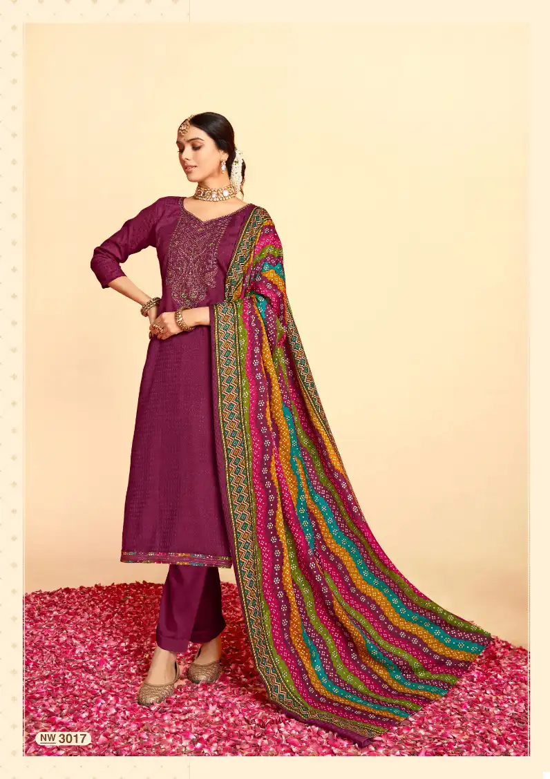 Levisha Nigar Pure Pashmina Wholesale Woolen Suits Catalog — Wholesale Salwar Suits, Levisha wholesale from Surat - Gallery Image 5