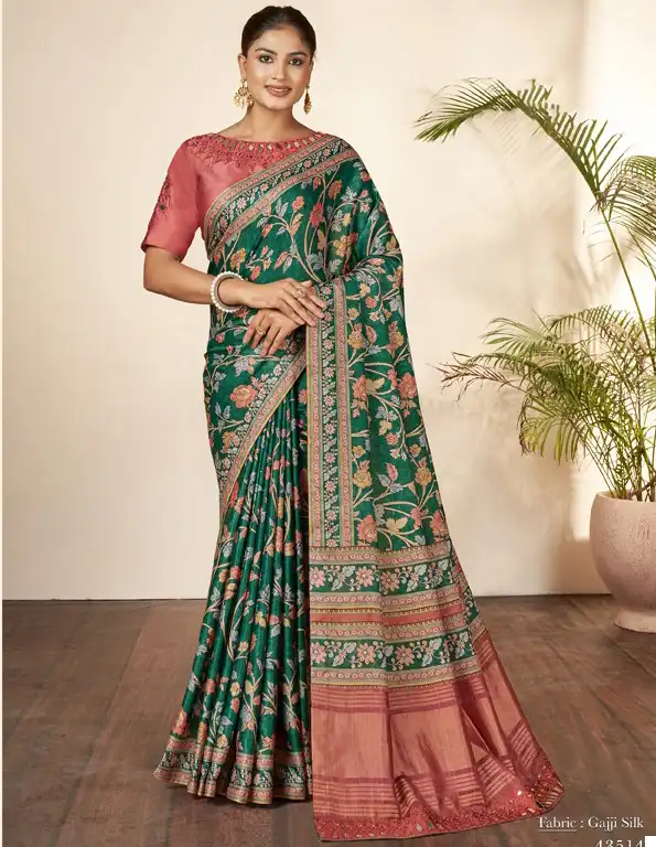 Mahotsav Nirvi Gajji Silk Wholesale Sarees Catalog