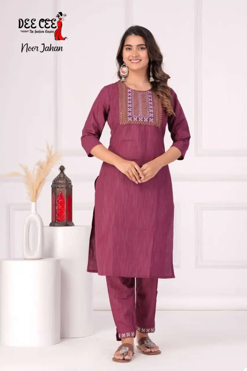 Deecee Noor Jahan Cottan Wholesale Readymade Salwar Suit Catalog — Wholesale Salwar Suits, MPA wholesale from Surat - Gallery Image 3