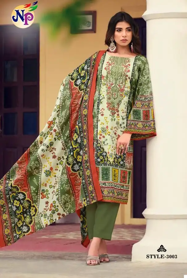 Nand Gopal Filza Memon Vol 3 Pure Cotton Wholesale Pakistani Salwar Suit Catalog - Image 2