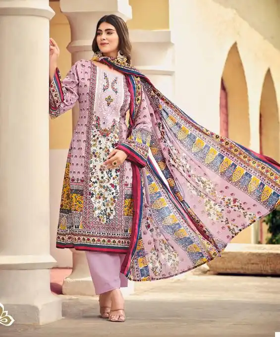 Nand Gopal Filza Memon Vol 3 Pure Cotton Wholesale Pakistani Salwar Suit Catalog - Image 3