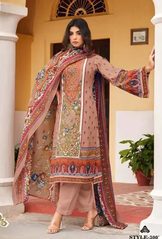 Nand Gopal Filza Memon Vol 3 Pure Cotton Wholesale Pakistani Salwar Suit Catalog - Image 4