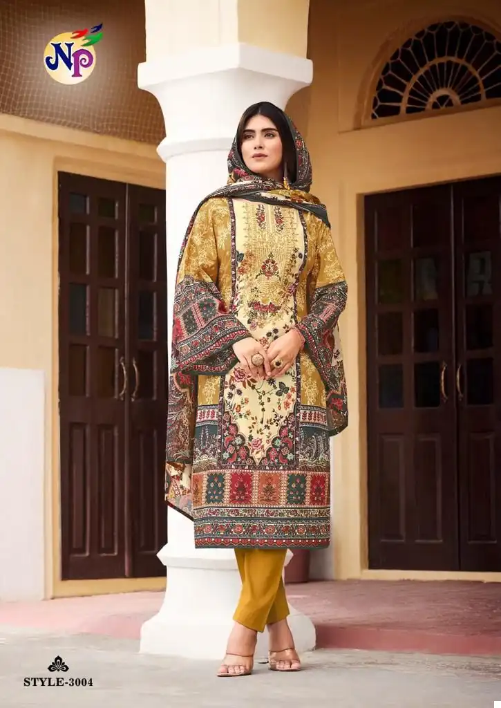 Nand Gopal Filza Memon Vol 3 Pure Cotton Wholesale Pakistani Salwar Suit Catalog - Image 6
