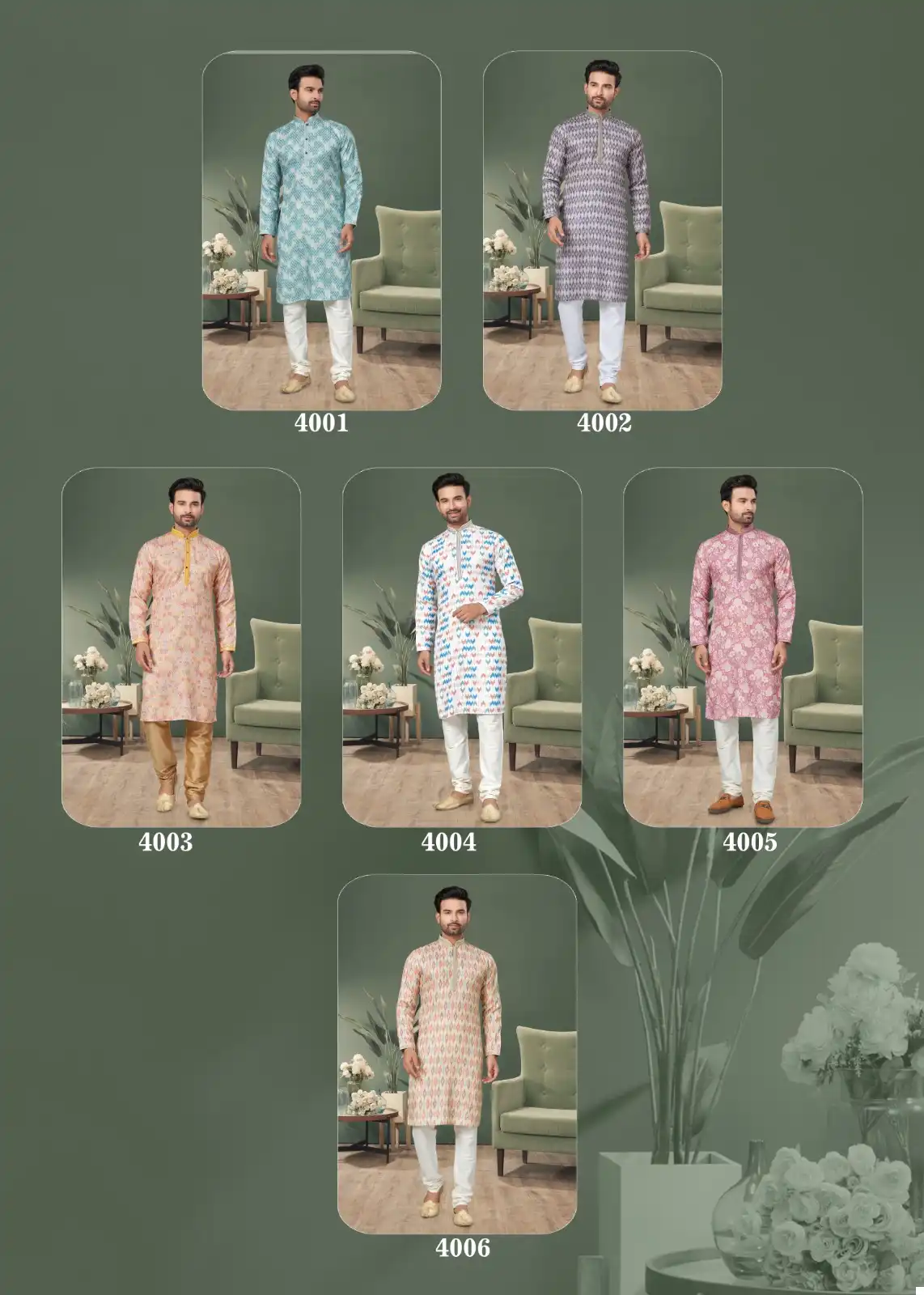 Outluk Wedding Collection Vol 4 Heavy Cotton Wholesale Kurta Pajama Catalog — Singles, MPA wholesale from Surat — view 14