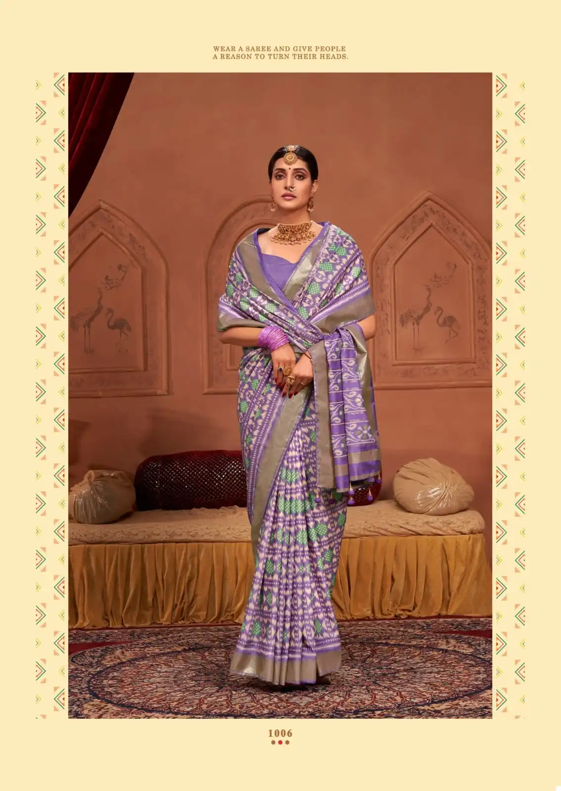 Shubh Shree Palki Welvet Tussar Silk Wholesale Sarees Catalog — Wholesale Sarees, MPA wholesale from Surat - Gallery Image 6