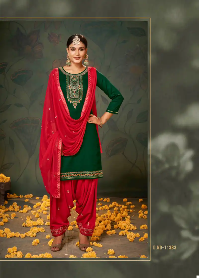 Kessi Patiala House Vol 95 Pure Jam Cotton Wholesale Salwar Suit Catalog - Image 2