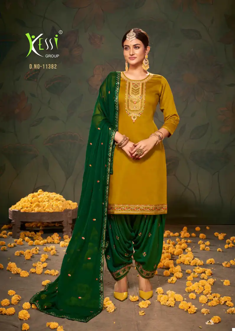 Kessi Patiala House Vol 95 Pure Jam Cotton Wholesale Salwar Suit Catalog - Image 3