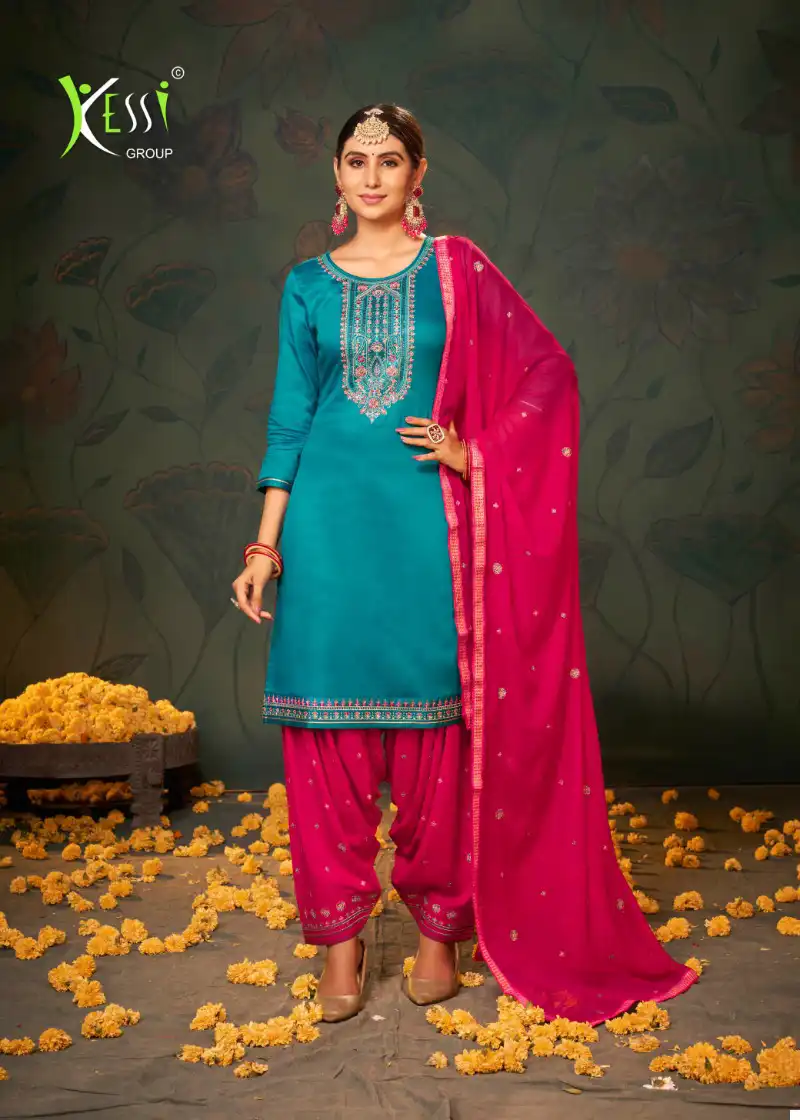 Kessi Patiala House Vol 95 Pure Jam Cotton Wholesale Salwar Suit Catalog - Image 5