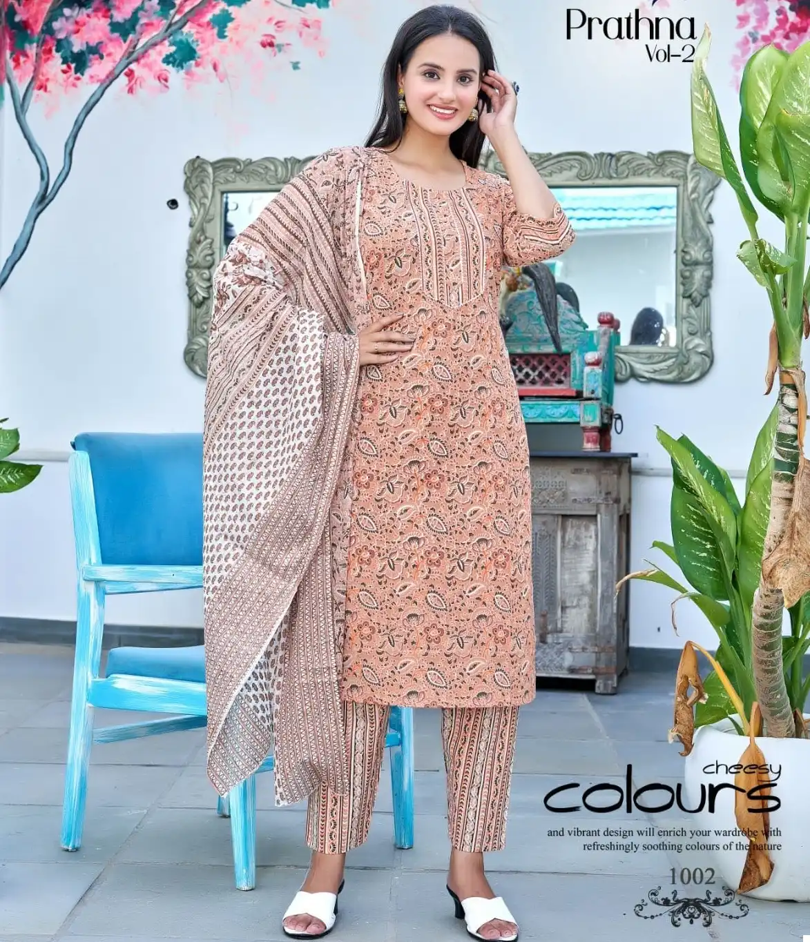 Rung Prarthna Vol 2 Heavy Cotton Wholesale Readymade Salwar Suit Catalog