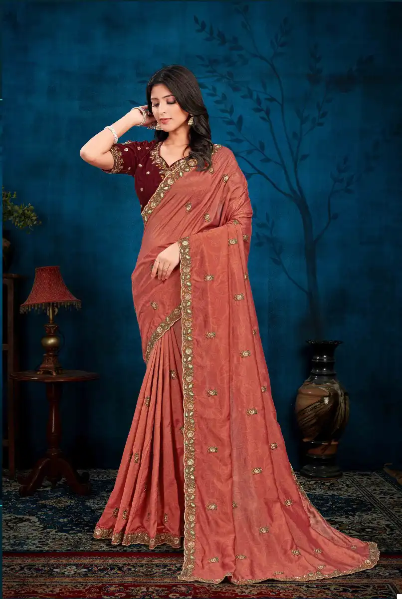 Pal Fashion Kaira Heavy Nylon Butterfly Net Wholesale Designer Saree Catalog — Wholesale Sarees, MPA wholesale from Surat - Gallery Image 4
