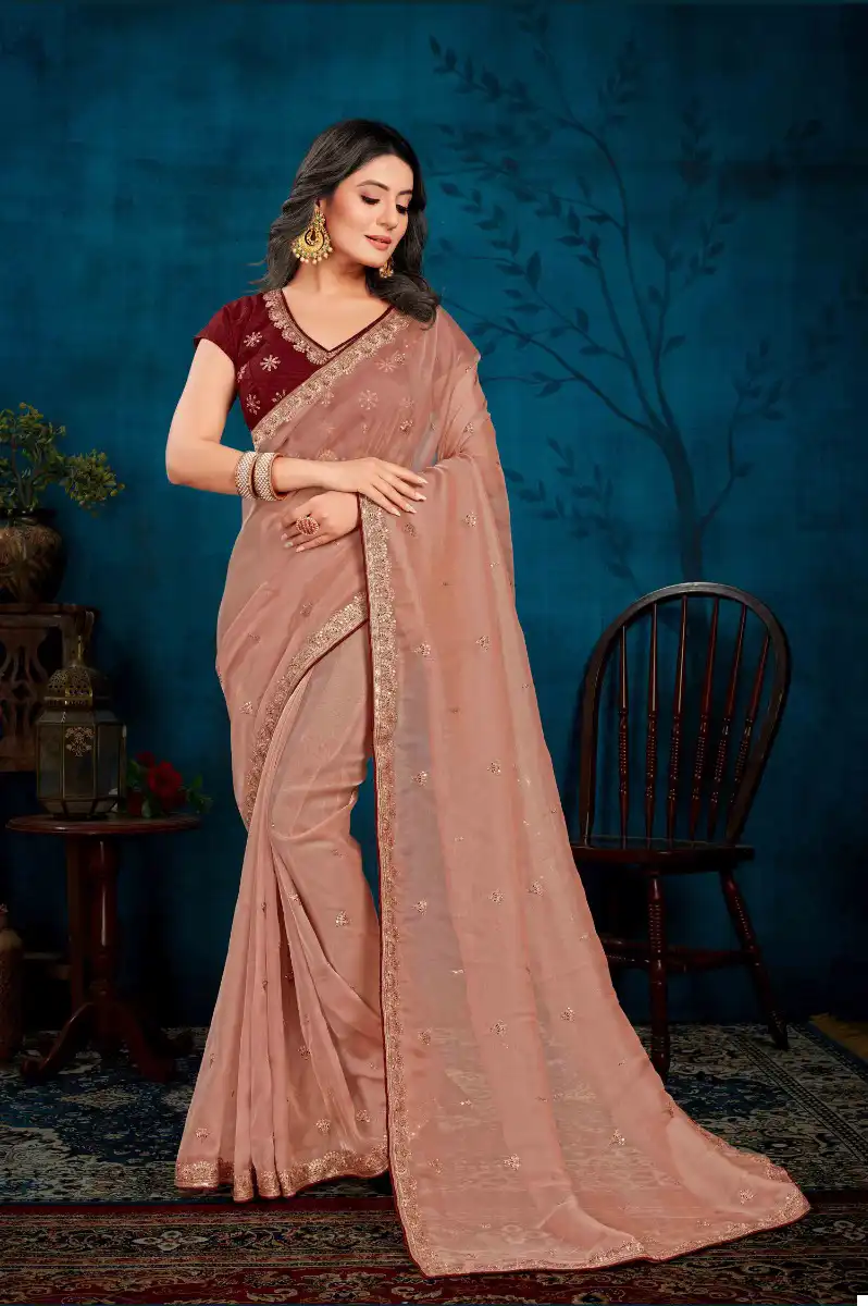 Pal Fashion Kaira Heavy Nylon Butterfly Net Wholesale Designer Saree Catalog — Wholesale Sarees, MPA wholesale from Surat - Gallery Image 8